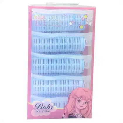 Imagem do produto Kit Bobs de Cabelo Com 5 Hello Mini Cores Diversas Fh1710