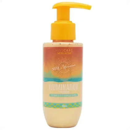 Imagem do produto Iluminador Corporal Miss Rôse Sol De Ipanema Dourado Da Lapa Mr110/b 100ml