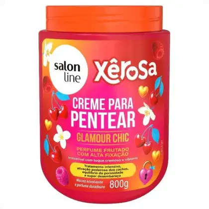 Imagem do produto Creme Para Pentear Salon Line Xêrosa Glamour Chic 800g