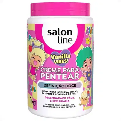 Imagem do produto Creme Para Pentear Salon Line Kids Vanilla Vibes! Definição Doce 1kg