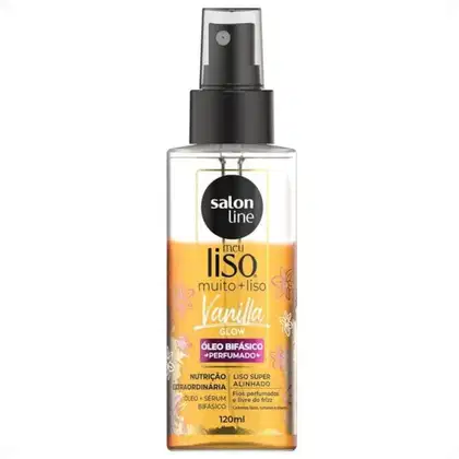 Imagem do produto Óleo Bifásico Capilar Perfumado Salon Line Meu Liso Vanilla Glow 120ml