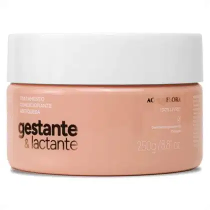 Imagem do produto Máscara Tratamento Condicionante Antiqueda Acquaflora Gestante e Lactante 250g
