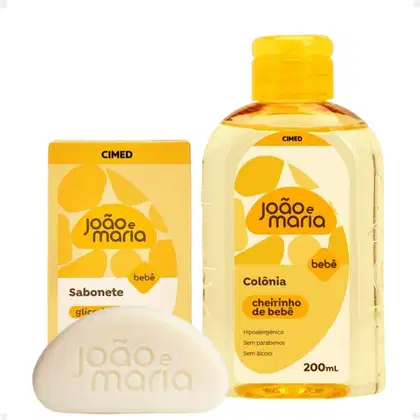 Imagem do produto Kit Cimed Bebê João e Maria Banho II (2 Produtos)