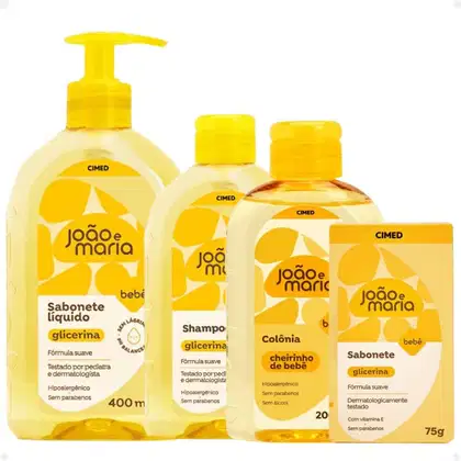 Imagem do produto Kit Cimed João e Maria Bebê (4 Produtos)