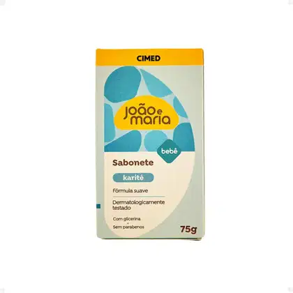 Imagem do produto Cimed João e Maria Bebê - Sabonete em Barra 75g