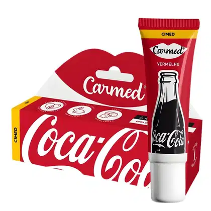 Imagem do produto Carmed Coca-Cola Vermelho - Hidratante Labial 10g