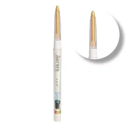 Imagem do produto Lápis Holográfico Para Olhos Luisance Aurora Com Apontador Dourado Ref. L17005