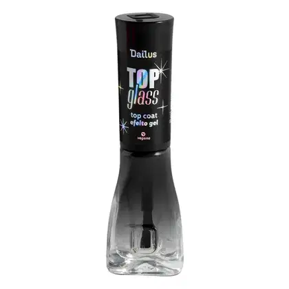 Imagem do produto Esmalte Top Coat Dailus Top Glass Efeito Gel 8ml