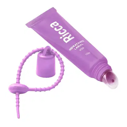 Imagem do produto Hidratante Labial Ricca Efeito Gloss Uva 10g