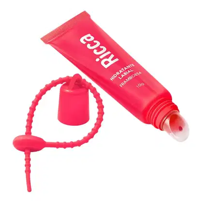 Imagem do produto Hidratante Labial Ricca Efeito Gloss Framboesa 10g