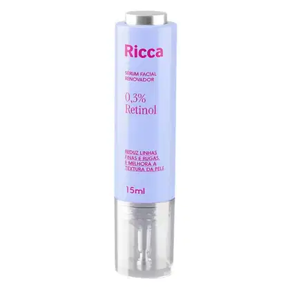 Imagem do produto Sérum Facial Renovador Ricca 0,3% Retinol 15ml