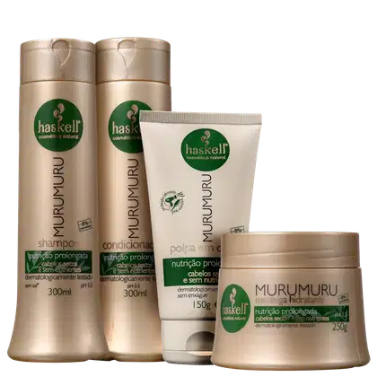 Imagem do produto Kit Haskell Murumuru Nutrição Protetora (4 Produtos)