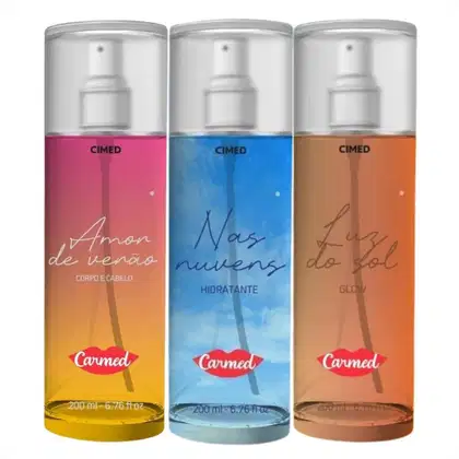 Imagem do produto Kit Carmed Body Splash: Nas Nuvens, Luz Do Sol e Amor De Verão (3 Produtos)