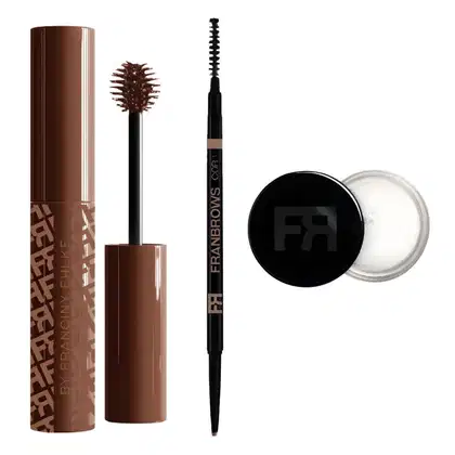 Imagem do produto Kit Franciny Elhke Fran Brows Cor 1: Máscara, Lapiseira e Cera Para Sobrancelhas