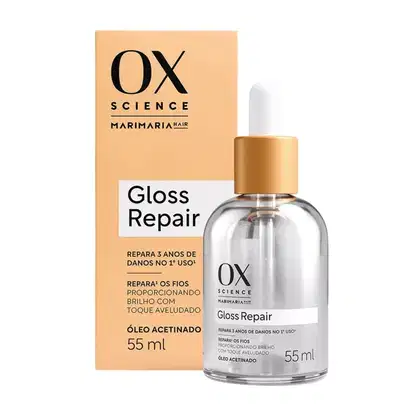 Imagem do produto Óleo Acetinado Ox Science Mari Maria Hair Gloss Repair 55ml