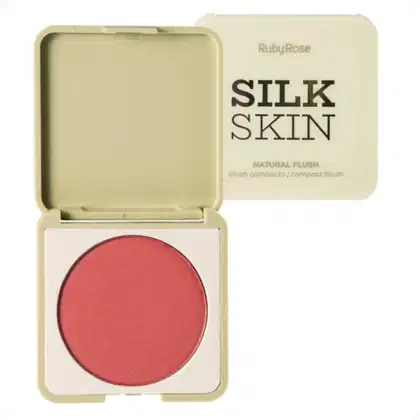 Imagem do produto Blush Compacto Ruby Rose Silk Skin Natural Flush Cherry Crush Hb-t1001-2