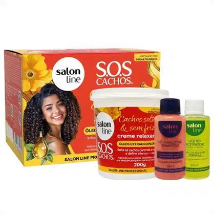 Imagem do produto Creme Relaxante Salon Line Sos Cachos Óleos Extraordinários