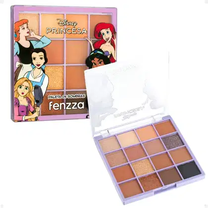 Imagem do produto Paleta De Sombras Fenzza Disney Princesa Happily Ever After Dis119