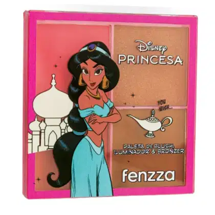Imagem do produto Paleta De Blush, Iluminador E Bronzer Fenzza Disney Princesa A Whole New Glow Dis128