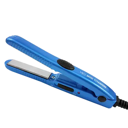Imagem do produto MQ Professional Mini Titanium Azul - Prancha de Cabelo 80g