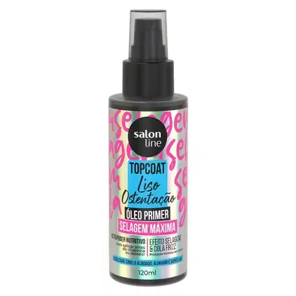 Imagem do produto Óleo Primer Capilar Salon Line Top Coat Liso Ostentação Selagem Máxima 120ml