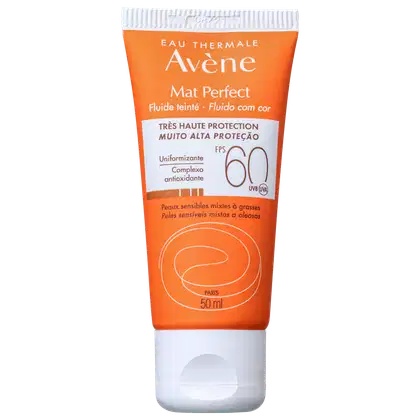 Imagem do produto Avène Mat Perfect Fluido FPS 60 - Protetor Solar com Cor 50ml