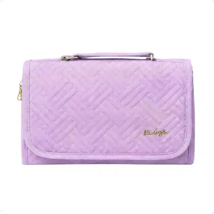 Imagem do produto Necessaire Dobrável com Compartimentos Organizadores Ruby´s Necf-161b Lilás
