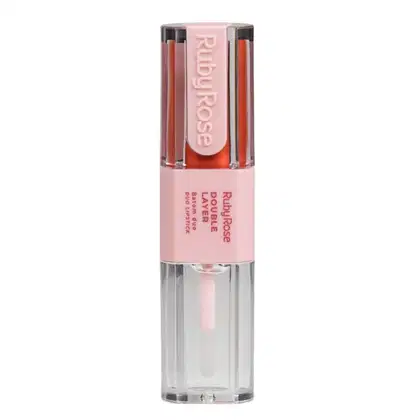 Imagem do produto Batom Duo Ruby Rose Double Layer DL10 HB-L6102-1