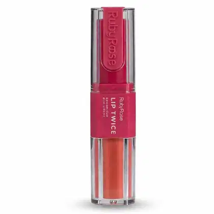 Imagem do produto Batom Duo Ruby Rose Lip Twice LT10 HB-L6101-1