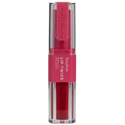 Imagem do produto Batom Duo Ruby Rose Lip Twice LT70 HB-L6101-7