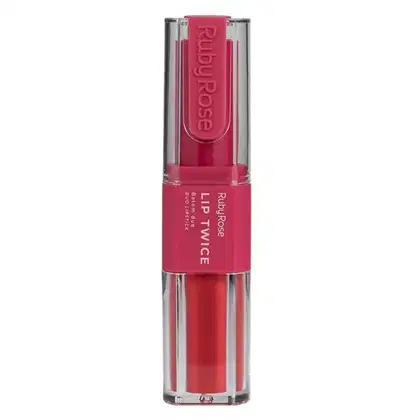 Imagem do produto Batom Duo Ruby Rose Lip Twice LT90 HB-L6101-9
