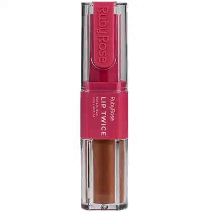 Imagem do produto Batom Duo Ruby Rose Lip Twice LT100 HB-L6101-10