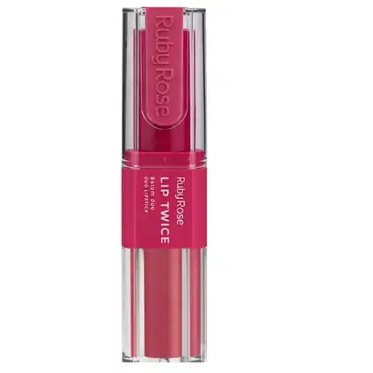 Imagem do produto Batom Duo Ruby Rose Lip Twice LT120 HB-L6101-12