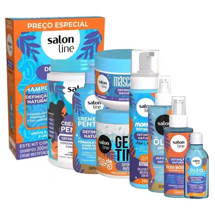 Imagem do produto Kit Salon Line Definição Natural Completo Com 10