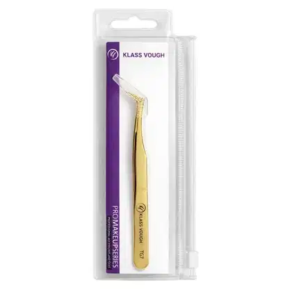 Imagem do produto Pinça para Alongamento de Cílios Klass Vough Tg7