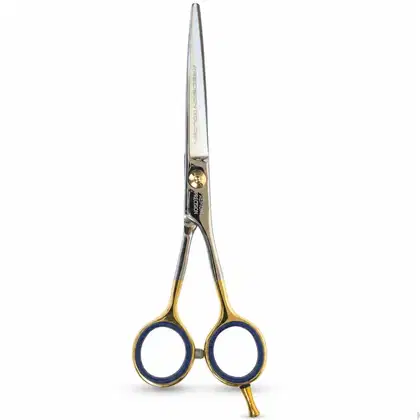 Imagem do produto Tesoura Profissional Mega Precision Golden Fio Navalha 6 P150-6fn