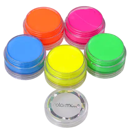 Imagem do produto Kit Colormake Fluor Tinta Facial (5 Unidades)