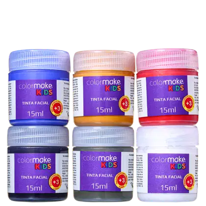 Imagem do produto Kit Colormake Kids Glitter (8 Produtos)