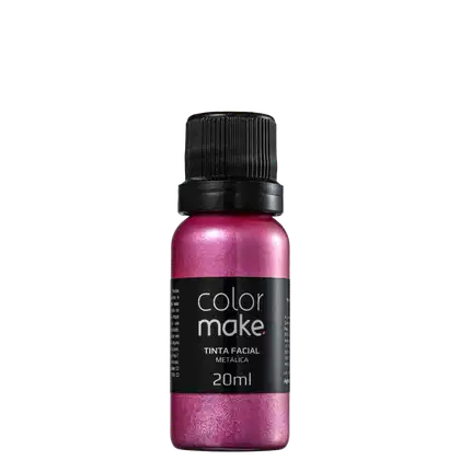 Imagem do produto Colormake Metálica Rosa - Tinta Líquida 20ml