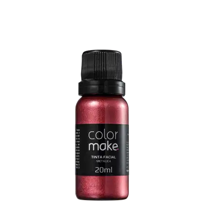 Imagem do produto Colormake Metálica Vermelho- Tinta Líquida 20ml 