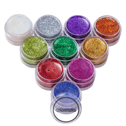 Imagem do produto Kit Colormake Glitter Cremoso (10 Unidades) 