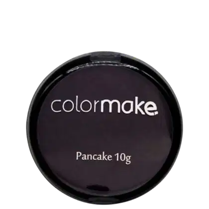 Imagem do produto Colormake Pancake Preto - Base Compacta 10g