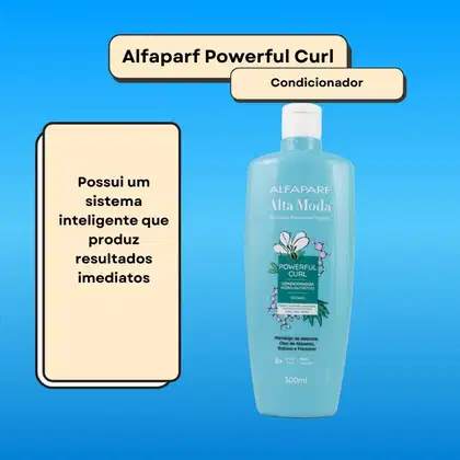 Imagem do produto Alfaparf Alta Moda Powerful Curl Condicionador 300ml