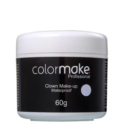 Imagem do produto Colormake Clown Makeup Branco - Tinta Cremosa 60g