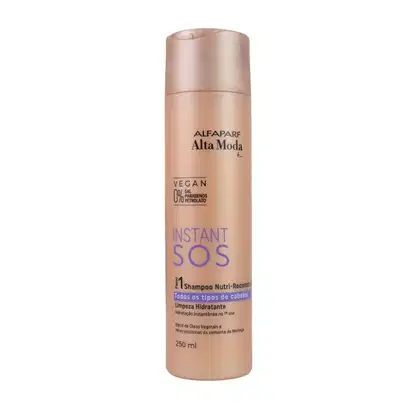 Imagem do produto Alfaparf Alta Moda SOS Shampoo Nutri-Reconstrutor 250ml