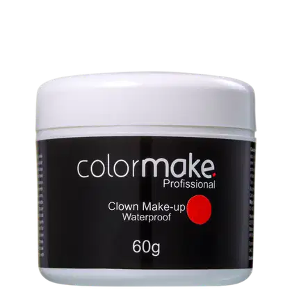 Imagem do produto Colormake Clown Makeup Vermelho - Tinta Cremosa 60g
