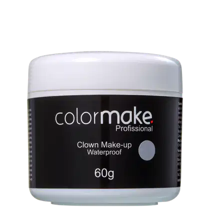 Imagem do produto Colormake Clown Makeup Prata - Tinta Cremosa 60g