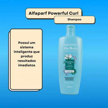 Imagem do produto Alfaparf Alta Moda Powerful Curl Shampoo 300ml