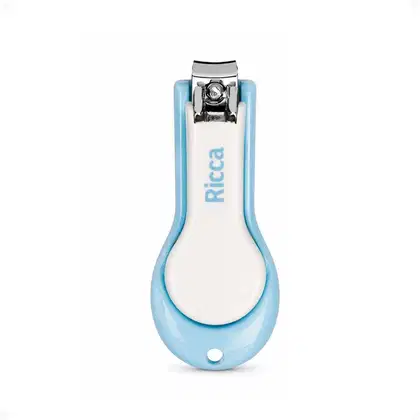 Imagem do produto Cortador de Unha Infantil Ricca Baby Azul Cód:1655