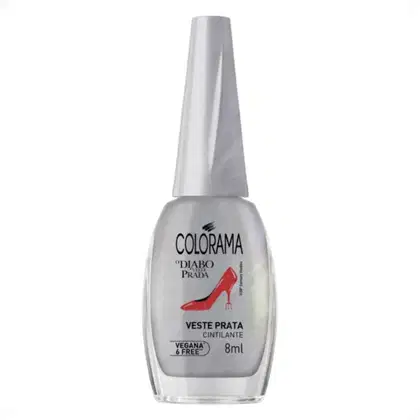 Imagem do produto Esmalte Colorama O Diabo Veste Prada 8ml Veste Prata